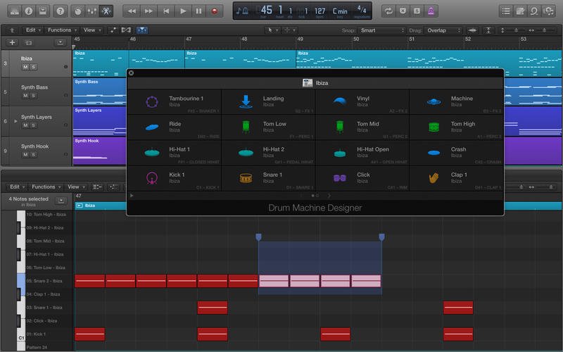 see all files in logic pro x 10.4.7